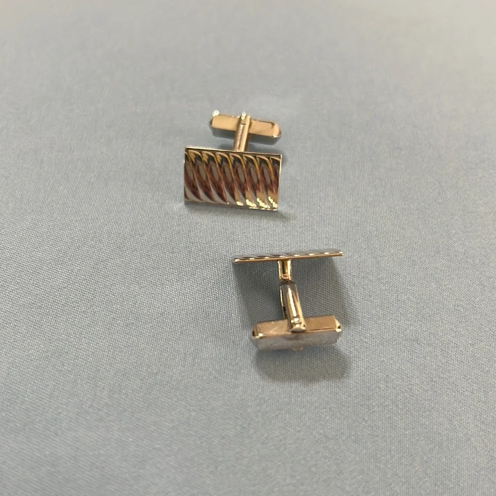 Silver cuff links. - Picture 2 of 3